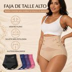 Belutia® Pantaleta Moldeadora Talle Alto – Vientre Plano sin Esfuerzo
